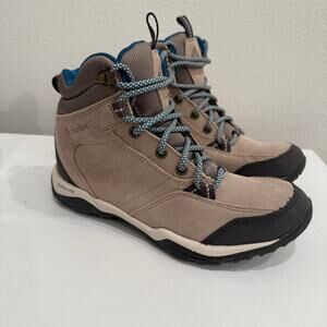 NEW - Columbia Women's Size 6 Hiking Outdoor Trail Boots Gray/Teal Gorpcore